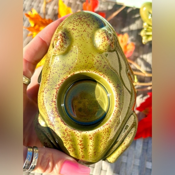 PartyLite Vintage Floating Frogs Votive Tea Light Candle Holders Set of … - Picture 8 of 12